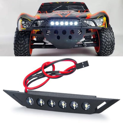 Nylon RC Front and Rear LED Light Kits Headlight Taillight | Upgrades, For 1/10 Tra-xxas Slash XL-5 4X4 2WD, RC Car, Accessories