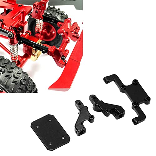 RC Rear Body Shell Mount, Aluminum Construction for Enhanced Durability, Aluminum Rear Car Body Mount Post Kit, Black Color, 1/24 Scale for RC Car Enthusiasts, Custom Builds, and Racing Repairs