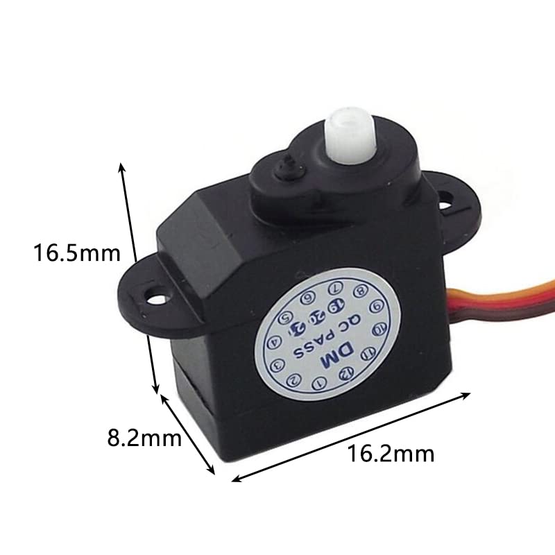 2.1g RC Micro Servo 2g Sub Mini servo 180 Degree DM-S0020 4.8V-6V for RC Hobby Parts (1)