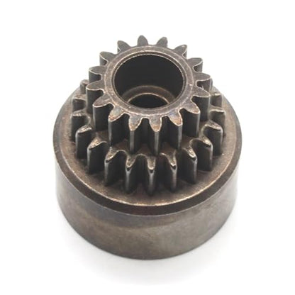 RC Cars Models Parts for HSP 02023 94122 94166 1/10 RC Car Upgrade Parts Clutch Bell Double Gears for Nitro Powered On‑Road Drift