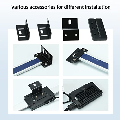 Digital LCD Linear 0-150mm/0-6inch Accurate Digital Readout Lathe Scale for Milling Machines