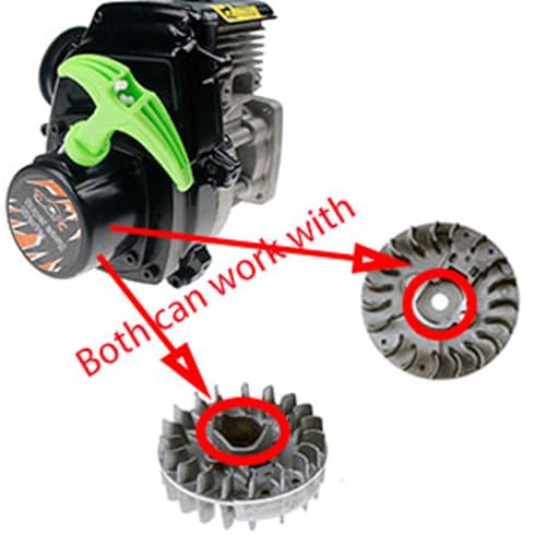 Super Easy Pull Starter (Green) | for 23cc-36cc Zenoah CY Rovan Top Speed Engine for 1/5 HPI ROFUN KM Baja LT FG GoPed RedCat Rc Car Parts - color: Green