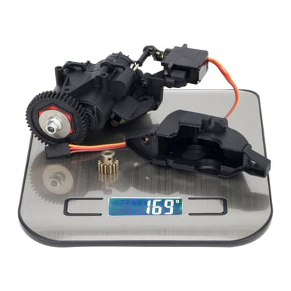 2Speed Transmission Gearbox with Internal Gears and Servo for 1/10 RC Crawler Car Traxxas TRX4 TRX6 Upgrade Parts