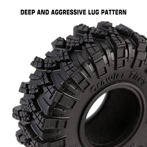 INJORA 1.0 62 * 20.5mm S5 Crawler Kraken Claw Tire for 1/24 1/18 RC