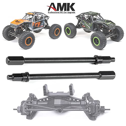 UTB18 RC Front & Rear Drive Shaft CVD Axle for Axial RC Crawler 1/18 UTB18 Capra Unlimited Trail Buggy RTR Upgrade Part (2pcs Rear Drive Axles) - color: 2pcs Rear Drive Axles