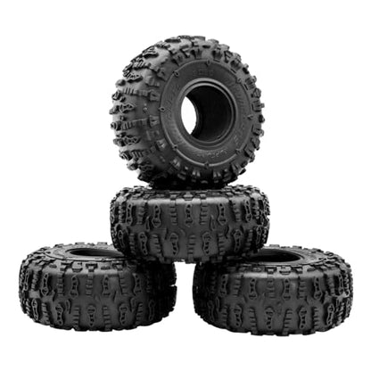 RC Car 2.2Inch Rubber Tyre 150X65mm 2.2 Wheel Tires Set for 1/10 RC Crawler Wraith RR10 RBX10 Capra SCX10 Jeep Wrangler