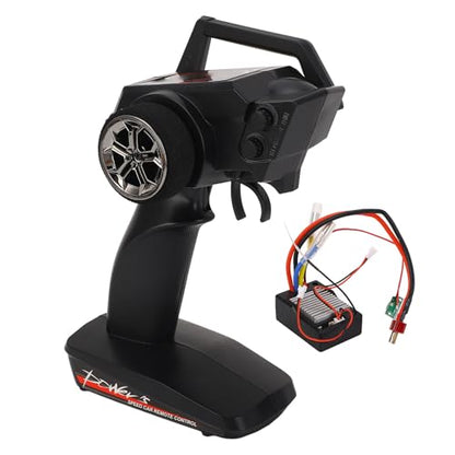Kikumi RC Car Remote Control Receiver Set Anti-interference 2.4GHz for WLtoys 12428 12427 12423 124006