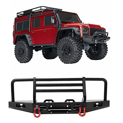 Tbest 1/10 RC Front Bumper, Durable Metal Adjustable Design Crawler Bumper for Off-Road Racing Enthusiasts, Scale Modelers, and Crawling Hobbyists