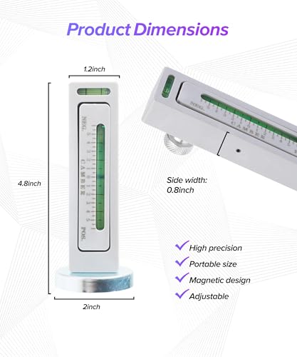 Wheel Alignment Tool,Car Accessories Adjustable and Precision Camber Alignment Tool,Alignment Tools Automotive,Automotive Camber Gauge,Suitable for tire Repairs on Cars,Motorcycles,Trucks