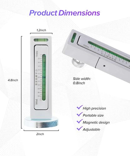 Wheel Alignment Tool,Car Accessories Adjustable and Precision Camber Alignment Tool,Alignment Tools Automotive,Automotive Camber Gauge,Suitable for tire Repairs on Cars,Motorcycles,Trucks