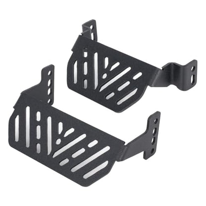 TRX4 Armor Kit,1/10 RC Chassis Armors Set Skid Plate for TRAXXAS TRX-4 Sport Bronco K5 Blazer Defender Body Link Shock Axle Protector (7)