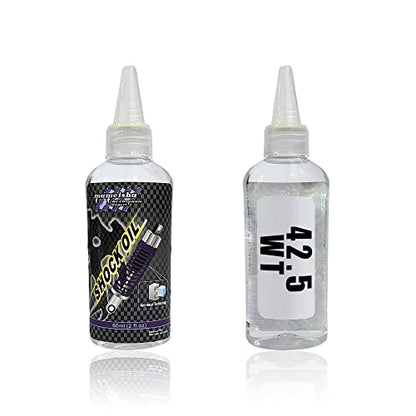Racing Silicone Shock Oil Lubricant for RC Hobby Radio Control Cars 100% Pure - size: 42.5WT