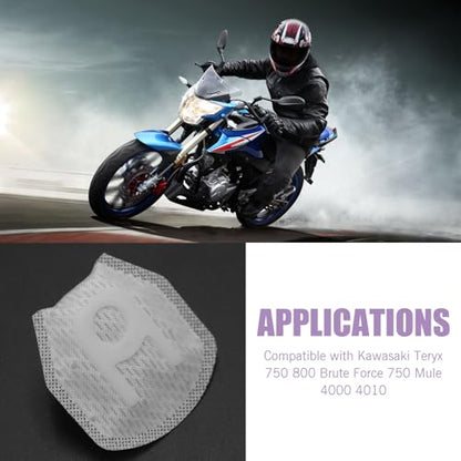 3PCS Fuel Pump Strainer Filter, Fuel Strainer, Compatible with Kawasaki Teryx 750 800 Brute Force 750 Mule 4000 4010, Replace OEM# 49040-0717, 49040-0718, 49040-0719, 49040-0033, 49040-0034