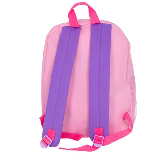 AI ACCESSORY INNOVATIONS Sanrio's Hello Kitty & Kuromi Kids Backpack, Elementary School Girls Book Bag, Purple & Pink - color: Hello Kitty and Kuromi
