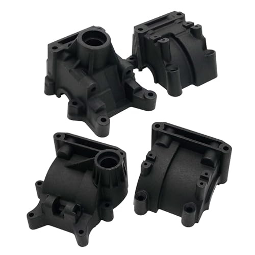 FLMLF Plastic Front and Rear Differential Diff Gear Shell Set for 1/5 Losi 5ive T ROFUN ROVAN LT King Motor X2 Rc Car Parts - style: Front and Rear