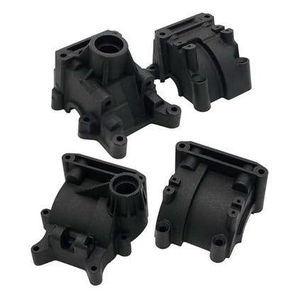 FLMLF Plastic Front and Rear Differential Diff Gear Shell Set | for 1/5 Losi 5ive T ROFUN ROVAN LT King Motor X2 Rc Car Parts - style: Front and Rear