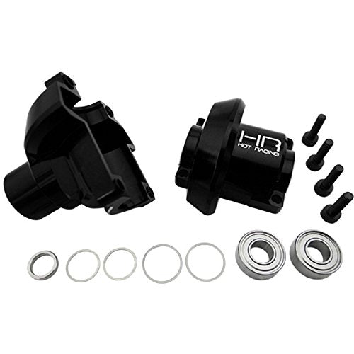 Hot Racing RVO11MX01 Heavy Duty CNC Aluminum Outer Diff Case Black Revo