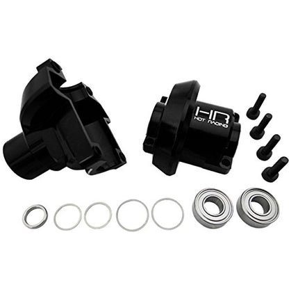 Hot Racing RVO11MX01 Heavy Duty CNC Aluminum Outer Diff Case Black Revo