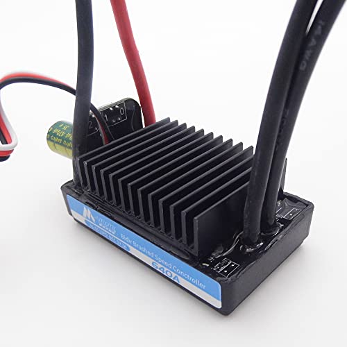 通用 12V 24V 100A ESC 997 Brush Motor Speed Controller 2-Ways Forward Backward Brake for RC Boat Marine Car Truck Tank