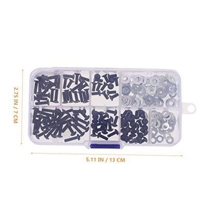 GLEAVI 1set Remote Screws Assortment Kit Gaskets and Screws for Rc Crawler Off-Road Vehicles Lightweight and Easy to Install for Repairs and Maintenance