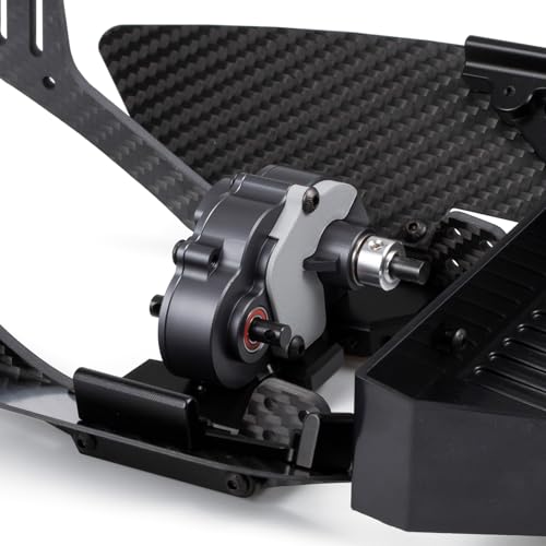 Overdrive Gearbox DLX LCG Trans OD-3 Overdrive Transmission for 1/10 RC Crawler LCG Chassis SCX10 III Pro Capra