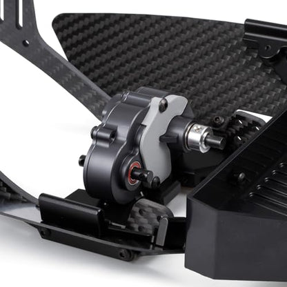 Overdrive Gearbox DLX LCG Trans OD-3 Overdrive Transmission for 1/10 RC Crawler LCG Chassis SCX10 III Pro Capra