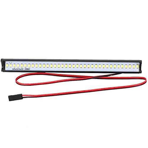 RC LED Light Bar High Simulation Roof Lamp 36 LED Lights for SCX10 90046 D90 1/10 RC Crawler Car, Easy Installation for Attractiveness