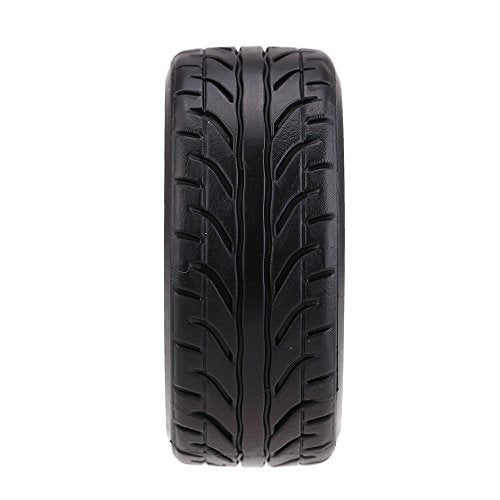 Goolsky 4Pcs/Set 1/10 Grain Drift Car Tires Plastic Hard Tyre for Traxxas HSP Tamiya HPI Kyosho RC Car Part