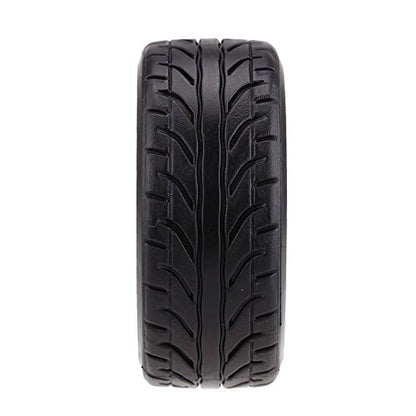 Goolsky 4Pcs/Set 1/10 Grain Drift Car Tires Plastic Hard Tyre for Traxxas HSP Tamiya HPI Kyosho RC Car Part