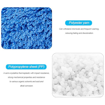 Osilly Car Dash Duster Brush, Soft Microfiber Multi-Functional No-Scratch Vehicle Dashboard Cleaning Brush with Handle, Automotive Detailing Cleaning Kit, Universal for SUV Automobile Truck (Blue) - color: Blue, size: 1 PC