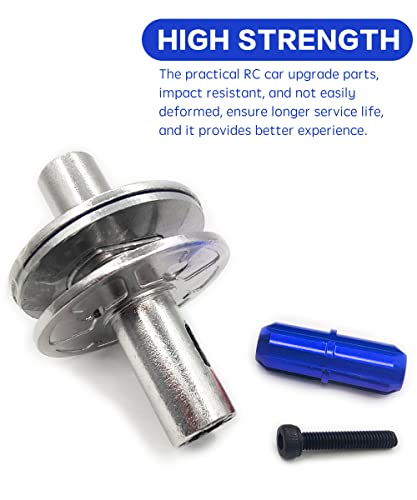Metal RC Slipper Set & Hub Slipper Shaft Set for 1/10 Arrma Granite(Blue) | Hub Slipper Shaft Set,1/10 Arrma Granite Senton Big Rock Kraton Vorteks Outcast 1/8 Typhon Upgrade,Replace Arrma ARA310946