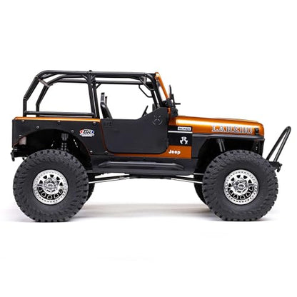 Axial 1/10 SCX10 III Jeep CJ-7 4X4 RTR Brushed RC Rock Crawler, Copper | Battery and Charger Not Included, RC Truck, AXI03008V2T2 - color: Copper