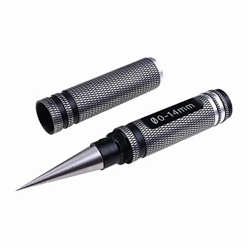 Replacement Part For Expanding Hole Opener Reamer 0-14mm Driver DIY Tool For RC Heli Car Model Body - (Color: Black) - color: Black