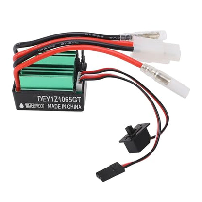 SUNGOOYUE Brushed Motor ESC Combo 540 Brushed Motor with 65A ESC Iron Copper Plastic 13T 7.2V to 7.4V for SCX10 90046 RC Car Upgrade