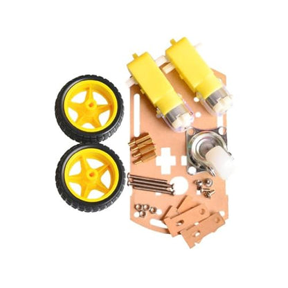 Car Speed Encoding Intelligent Car Set 2 Wheel Intelligent Plate Speed Measurement Accessories Omnidirectional Robot Base
