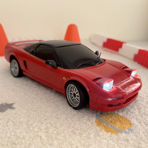 WPLDEWAN LDRC Drift Car RWD 1/18 Scale RC Drift Car with Gyro | Racing Remote Control Car for Adult Hobby Drifting Toy Full Proportional ESP Gyroscope Metal Drive Shaft LD1803