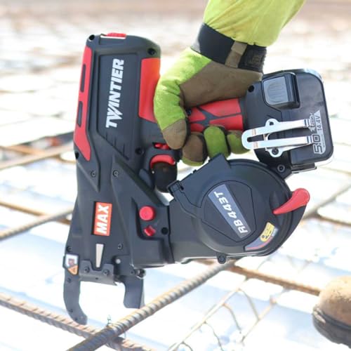 MAX RB443T TwinTier Rebar Tying Tool up to #7 x #7 with 19ga wire - replaces RB441T