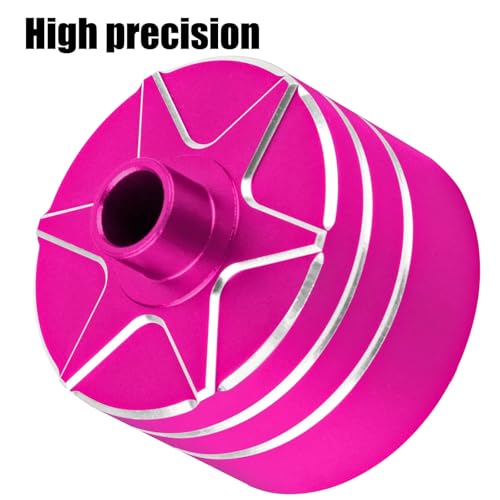 RC Upgrades Part for 1/8 Kraton/Outcast/Talion 6S BLX EXB,Notorious 6S BLX,1/7 Mojave 6S BLX EXB,BigRock/Fireteam 6S BLX,Aluminum Diff Case Differential Carrier,Replace #ARA310983 Pink - color: Pink(for 1/7 1/8)
