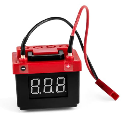 GLOBACT 1/10 RC Lipo Battery Tester for TRX4 SCX10 RC4WD D90 Tamiya Redcat