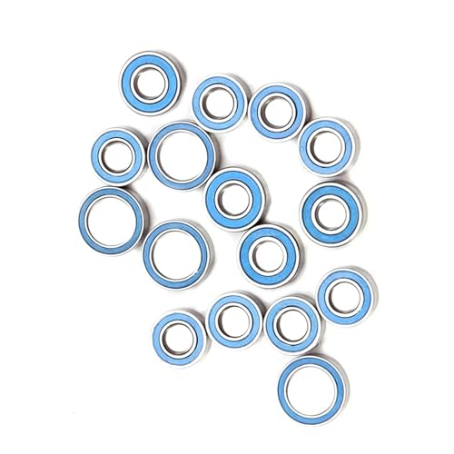 RC Car Repair Kit for Tamiya for DT-04 for Fighter for Nxgen 1/10 Rc Model Car 18Pcs Sealed Bearing Kit Full Rubber Seal Upgrade Set Parts