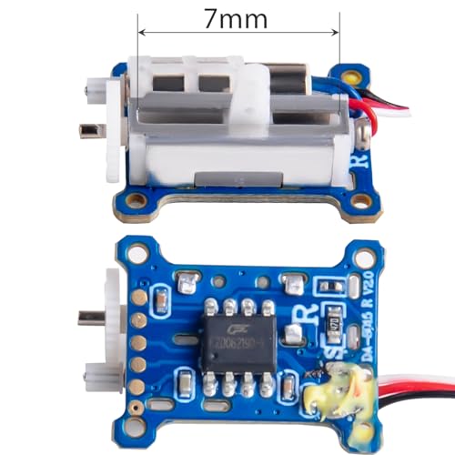 2pcs 1.5g Micro Servo Linear Digital Servo Fast Response Linear Actuator for 3D Flight Crafts Indoor Aircraft Small RC Plane