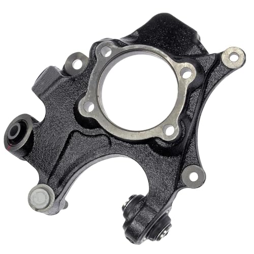 Detroit Axle - FWD Rear Left Knuckle Kit for 2007-2009 Hyundai Santa Fe | 2007-2012 Veracruz, 2008 Driver Side Steering Knuckle Wheel Hub Bearing Assembly Replacement - size: 2UW471873/Kit