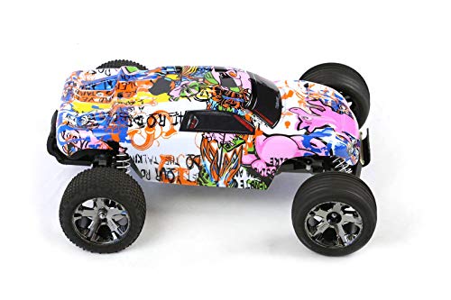 SummitLink Compatible Custom Body Graffiti Pink Pig Style Replacement for 1/10 Scale RC Car or Truck (Truck not Included) R-PIG-01