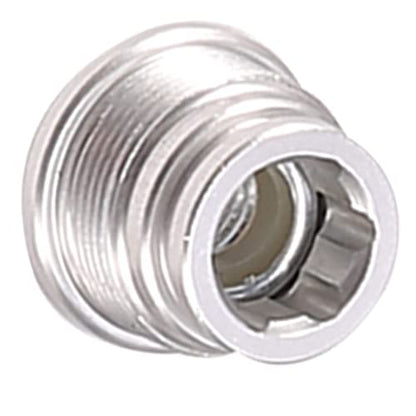 4PCS Aluminum Nut Metal Wheel Nuts for Axial SCX10 TRX4 1/10 RC Crawler Car Parts,Silver