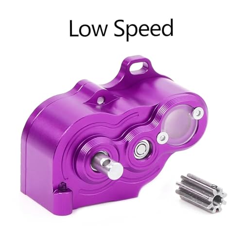 for Traxxas for TRX4 for SCX10 1/10 Low/High Speed Transmission for LCG Ultra-Light Gearbox RC Crawler Car DIY for Chassis Upgrade Parts RC Repair Parts(Low Speed 4) - size: Low Speed 4