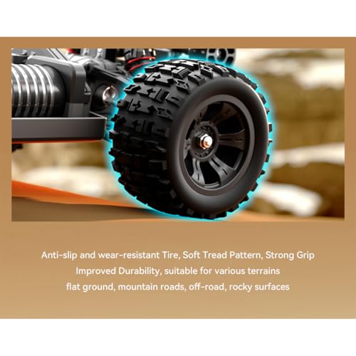 SG118MAX 1/18 Remote Control Off-Road Car, 2.4G Full-Proportional Brushless 4WD 60KM/H High-Speed RC Climbing Car Mini Electric RC Buggy Rock Crawler Model Toy Gift -RTR - style: SG118MAX 1/18, Brushless Version