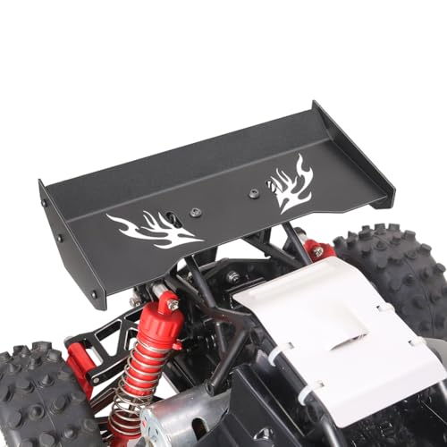 Rear Spoiler for Tamiya 1/10 Hotshot II 2024 RC Metal Rear Wing Tail Spoiler 1/10 RC Drift Car Parts