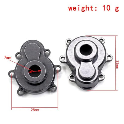 Aluminum Alloy Gearbox Shell Cover RC Replacement Parts for REDCAT GEN8 RC Car - color: Gearbox Shell