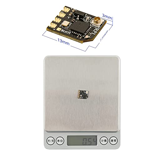 RadioMaster 2.4GHz RP1 ELRS FPV Receiver ExpressLRS Nano Receiver Come with 65mm UFL T Antenna for TX16S TX12 Zorro ELRS RC Transmitter