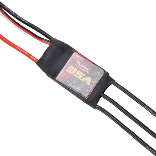 35A Brushless ESC, PCB Electronic Speed Controller for 2 to 4S LiPo Brushless Motor, Ideal for RC Car Truck and Boat